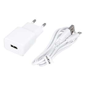 Maxlife OEM001540 Väggladdare 1x USB 1A + Micro-USB Kabel