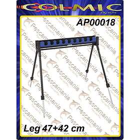 Colmic Pro Back Stop Roost 9 Sections Silver 60 cm