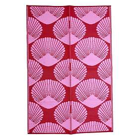 Rice Plastmatta 120x180 Sea shell Pink/Red