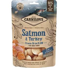 Carnilove Freeze-Dried Raw Snacks Salmon & Turkey 60g