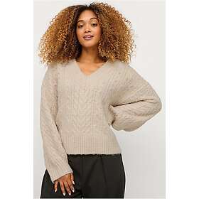 Gina Tricot Tröja Cable Knitted Sweater (Dam)