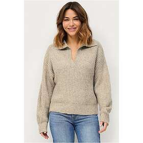 Gina Tricot Tröja Collar Knitted Sweater (Dam)