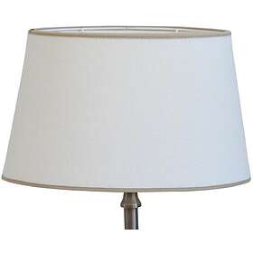 Carolin skärmar oval m. band (Vit/sand 25cm)