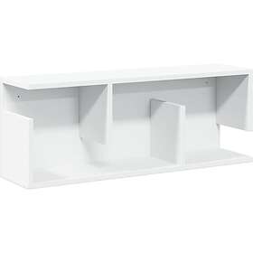 vidaXL Väggskåp 80x20x30 cm vit konstruerat trä