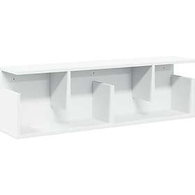 vidaXL Väggskåp 100x20x30 cm vit konstruerat trä