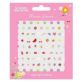 Le Mini Macaron Nail Stickers Flower Power