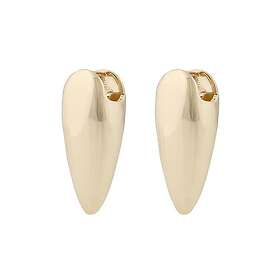 Snö Of Sweden Aero Mid Earring Plain Gold