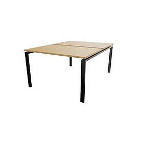 Mateol Bureau bench 2 personnes Producteo noir CONNECT 120x80