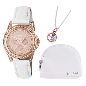 Tikkers Rose Gold barnklocka gåvoset ATK1018