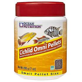 Omni Cichlid Granulés Petit Nourriture pour Poisson, 200g