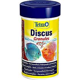 Tetra Discus Granules – fiskfoder för alla diskusfiskar, främjar hälsa, färgprakt och tillväxt, 100ml burk