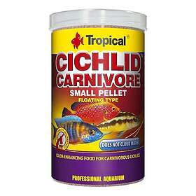 Tropical Cichlid Carnivore Small Pellet 250ml