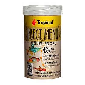 Tropical INSECT MENU GRANULES SIZE XXS 160G
