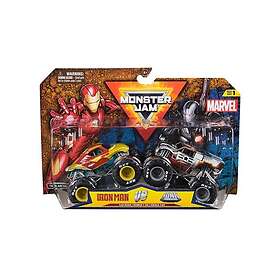 Monster Jam 1:64 Marvel 2-Pack Iron War Machine