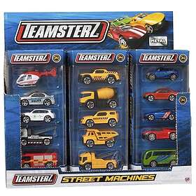 Teamsterz Street Machines die-cast 5-Pack toy cars ass