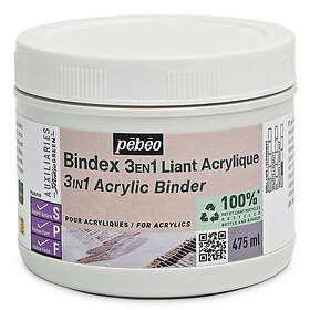 Pebeo Acrylic binder 3-in-1, 475ml – vattenbaserat bindemedel för akrylfärg