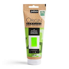 Pebeo Origin Acrylic 120ml Fluorescent green 48