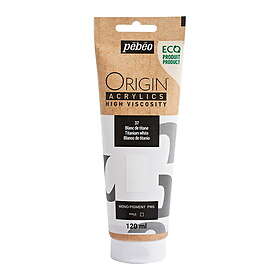 Pebeo Origin Acrylic 120ml Titanium white 37
