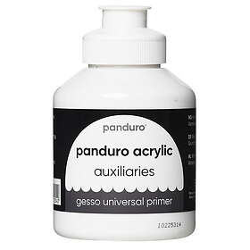 Panduro Acrylic medium gesso, 500ml täckande vit grundfärg