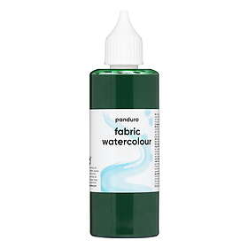 Panduro Hobby Fabric Watercolour 85ml – grön textilfärg akvarell