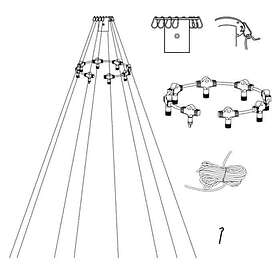 Star Trading Flaggstångsbelysning System LED 466-20