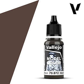 Vallejo 70.872 Model Color: Chocolate Brown 18ml