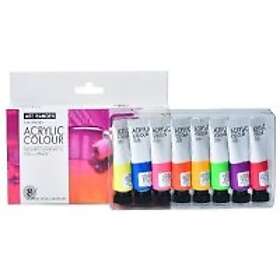 Art Rangers Akrylmaling sæt 8stk. 22ml neon farver
