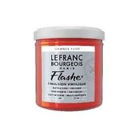 Lefranc & Bourgeois Flashe Acrylic 125ml Fluo Light Orange 206