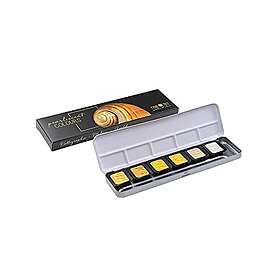 Royal Talens FINETEC Pearlescent watercolour set Classic 6 colours