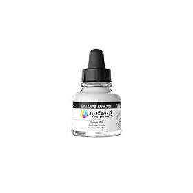 Daler-Rowney Akryltusch System 3 29,5ml 009 Titanium White
