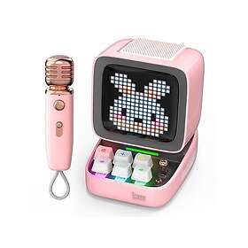 Divoom Ditoo-Mic Mini Karaoke Machine Pixel Art Bluetooth Speake