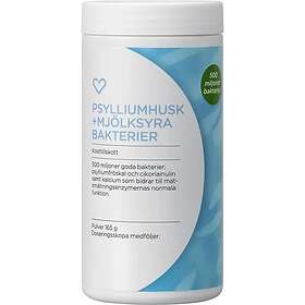 Hjärtats Psylliumhusk med mjölksyrabakterier pulver 165g