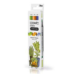 Copic Ciao markers med dubbelspets, 3-pack – Botanic palette