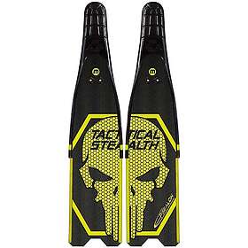 Epsealon Tactical Stealth Hard Spearfishing Fins Svart EU 38-39