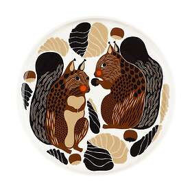 Marimekko Kurre Ø20 cm White-brown-green