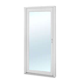 Byggmax Terrassedør i helt glass utovervendt 70x180cm