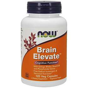 Now Foods Brain Elevate, 120 Vege Capsules