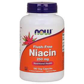 Now Foods Niacin Flush-Free, 500mg 90 vcaps