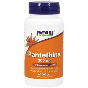 Now Foods Pantethine, 300mg 60 softgels