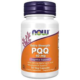 Now Foods PQQ Extra Strength, 40mg 50 vcaps