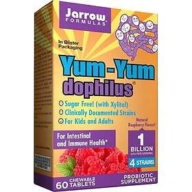 Jarrow Formulas Yum-Yum Dophilus, 60 chewable Tablets