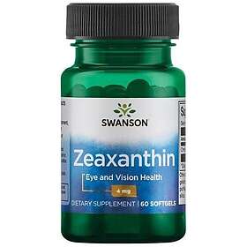 Swanson Zeaxanthin Omnixan, 4 Mg (60 Caps)