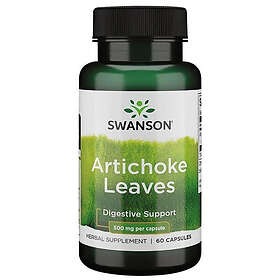 Swanson Artichoke Leaves (Cynara Scolymus), 500mg 60 caps