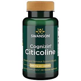 Swanson Cognizin Citicoline, 500 Mg (60 Capsules)
