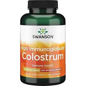 Swanson Colostrum High Ig, 500 Mg (120 Caps)