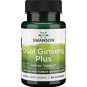 Swanson Dual Ginseng Plus 60 caps