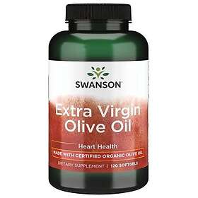 Swanson Extra Virgin Olive Oil, 1000 Mg (120 Capsules)