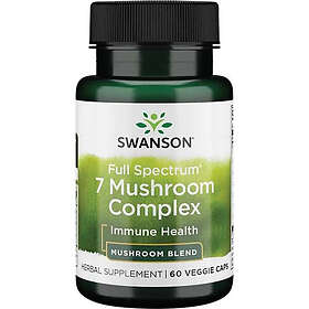 Swanson Full Spectrum 7 Mushroom Complex 60 vcaps