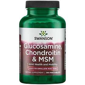 Swanson Glucosamine, Chondroitin & MSM 360 mini-tabs