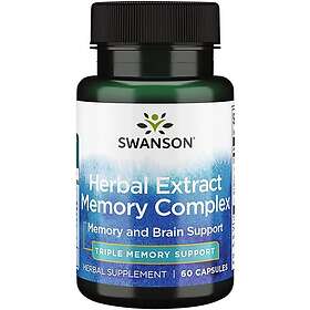 Swanson Herbal Extract Memory Complex 60 Capsules